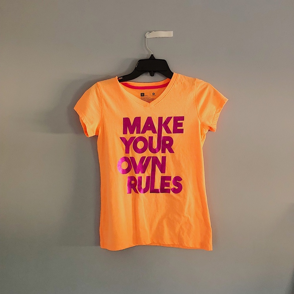 Orange Xersion Make Your Own Rules Kids Tee